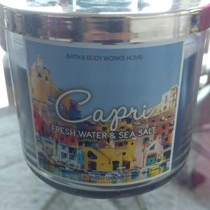 BBW Capri Fresh Water & Sea Salt Candle